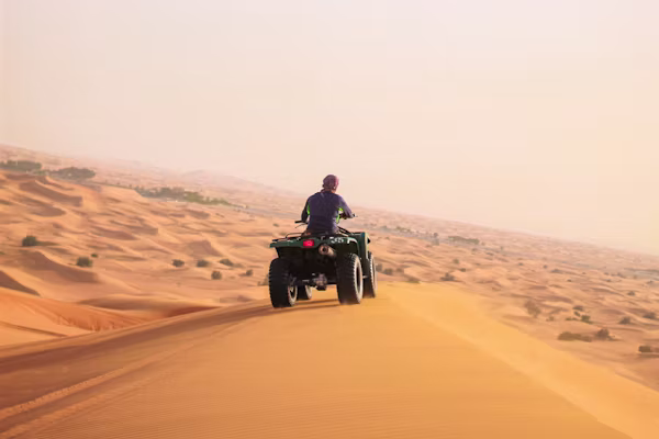 Randonnée en quad dans la palmeraie de Marrakech